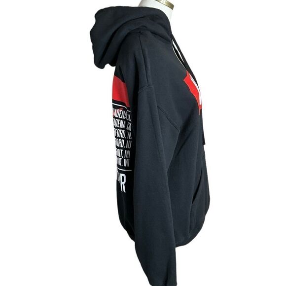 Trapstar Rihanna Monster Tour 2014 Sweatshirt Women's Size L Black Hoodie - Picture 4 of 8